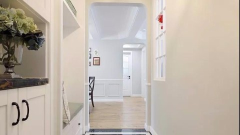 【低预算旧房翻新】佛山人家这样装玄关，花小钱得实用好看